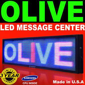 LED Sign Program. Scroll Digital message Center 60x97  
