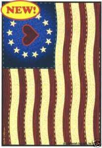BETSY ROSS FLAG SMALL DECORATIVE GARDEN FLAG YARD ART  