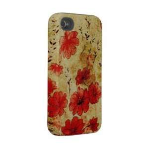  Red Grunge Casemate iPhone 4 Iphone 4 Tough Cases Cell 