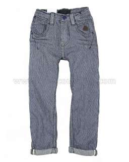 Tumble n Dry Boys Striped Denim Pants, 5 6 7 8 9 10  