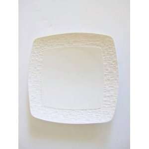  4 Pieces SET of Ceramic ArtTM  Classical White 11 Inch Square 