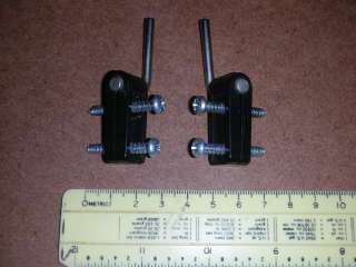 PT01   Vintage Philips 312 Turntable PARTS ONLY   Hinges (2)  