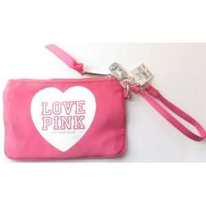  Victorias Secret Pink Accessory Bag with Clip to Attach 