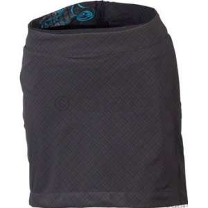 Zoic 15 Damsel Cycling Skirt Castle Charcoal/Plaid; MD  