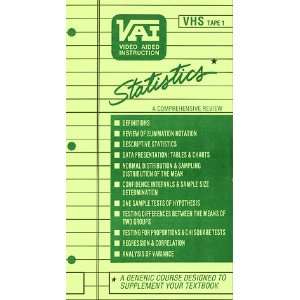  Statistics Review [VHS] Math Higher Movies & TV
