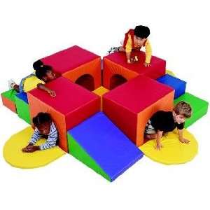  Tunnel Labyrinth, Soft Play Climbers Toys & Games