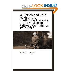  Valuation and Rate Making; the Conflicting Theories of the 