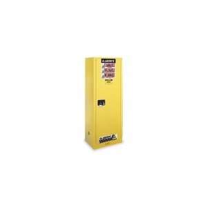  JUSTRITE 892220 Safety Cabinet,Slim Line,Self Close Door 