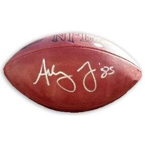  Ashley Lelie Signed Official Football