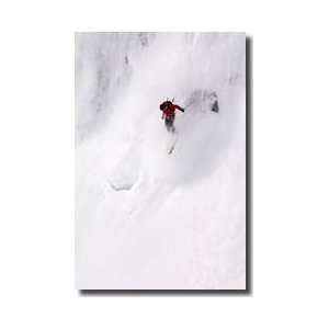  Avalanche Rocky Mountains British Columbia Giclee Print 