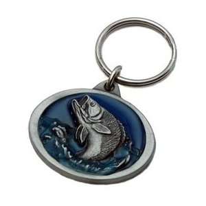  Bass Pewter Key Chain Toys & Games