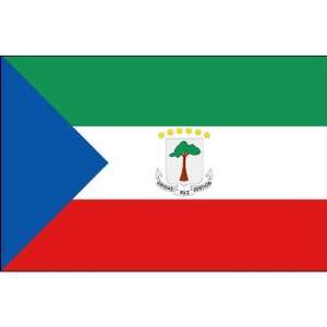  Equatorial Guinea 2 x 3 Nylon Flag Patio, Lawn & Garden