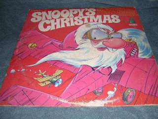Snoopys Christmas album from the 1960s  