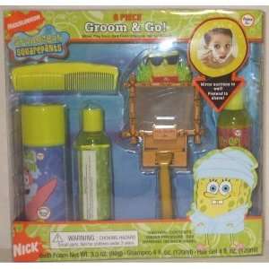 com Spongebob bath Set/6 Piece Grooming Set/Spongebob razor/Spongebob 