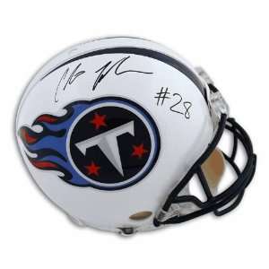   Chris Johnson Tennessee Titans Proline Helmet 