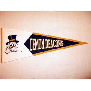 Wake Forest Demon Deacon (University of)   NCAA Classic Mascot Pennant 