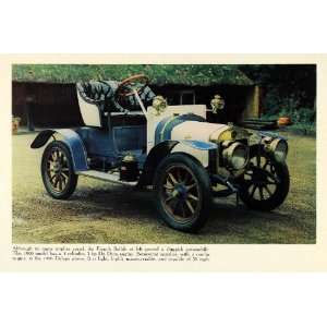 com 1964 Print Antique 1906 Delage Historic Car HP Design Automobile 