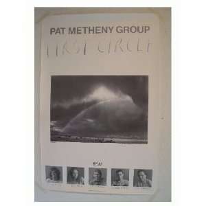  Pat Metheny Group Poster 8A The First circle Everything 