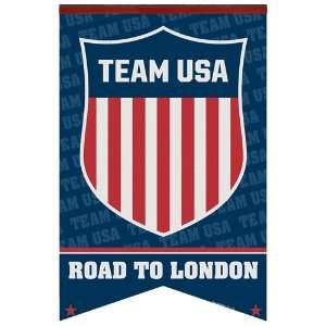 USA Olympics Official 17x29 Olympics Banner  Sports 