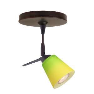 Besa Lighting 1SP 5042GY SP12 BR Bicolor Green/Yellow Canto 3 Single 
