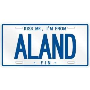   ALAND  FINLAND LICENSE PLATE SIGN CITY 