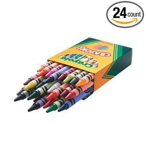 Office Depot Crayola Standard Crayon Sets, Without built in sharpener 