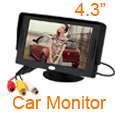LCD Color Screen Car Monitor Reverse Rearview Camera  
