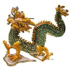  Bejeweled Dragon Trinket Box (3pcs) 