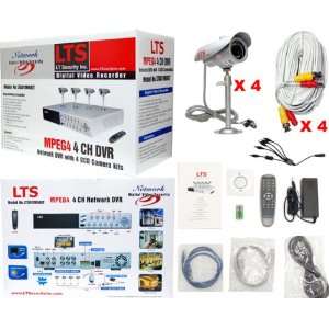  MEX LTD411M6 4 Channel MPEG4 Network DVR Complete System 