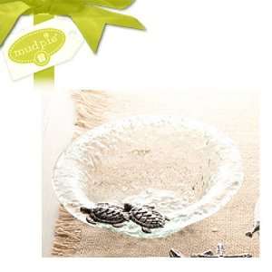  Mud Pie Gifts 10185 B Glass Condiment Bowl Sea Life  Sea 