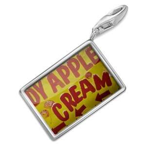  FotoCharms Apple Cream advertising, Vintage   Charm with 