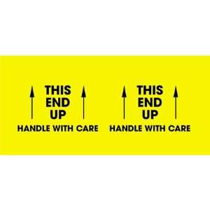  BOXDL3151   3 x 10   This End Up   Handle With Care Labels 