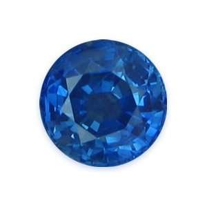  1.74 Cts Blue Sapphire Round Jewelry