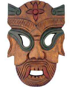 Warrior Tribal Mask Wall Hanging  