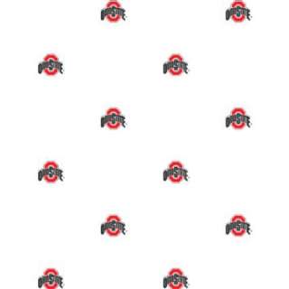  Ohio State Buckeyes   Set of 2 Logo Wallpaper Rolls