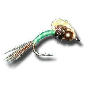  BH Bubble Back Emerger   Green Fly Fishing Fly