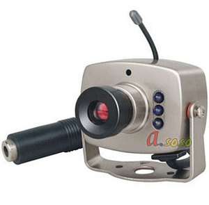 Wireless 2.4Ghz Mini CCTV Color Security Camera SPY Cam  