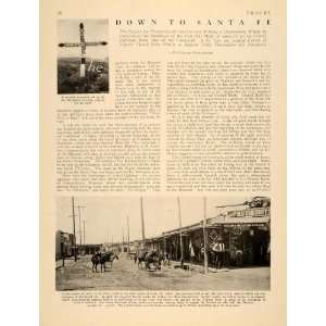  1918 Article Santa Fe Edward Hungerford Aboriginal Art 