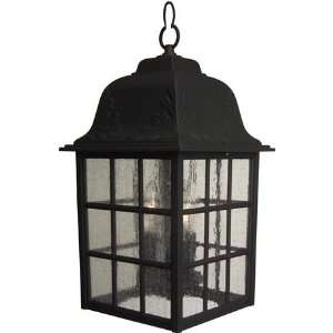  Craftmade Z571 05 3 Light Grid Cage Foyer Outdoor Pendant 