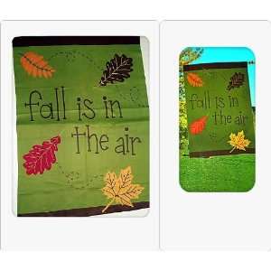  Autumn Leaves Decorative Outdoor Flag Fall is in the Air 