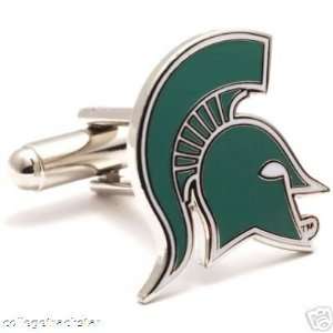  Michigan State Spartans NCAA Logo Executive Cufflinks 