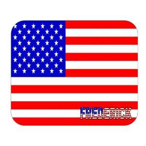  US Flag   Frederick, Maryland (MD) Mouse Pad Everything 