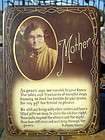 1920s MOTHERS DAY TRIBUTE Cello Tin Sign Norris MOM Mother Poem