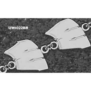  University of Wisconsin Motion W Bracelet (Silver 
