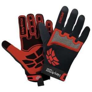   HEXARMOR 4022 8 Mechanics Glove,Palm/knuckle,8 M