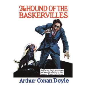  Hound of the Baskervilles #1 (book cover) 16X24 Canvas 
