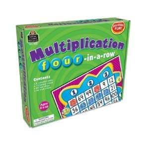  Teacher Created Resources Multiplication Four in a Row Game 