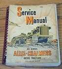 WWII Service Manual for Allis Chalmers HD Series Track