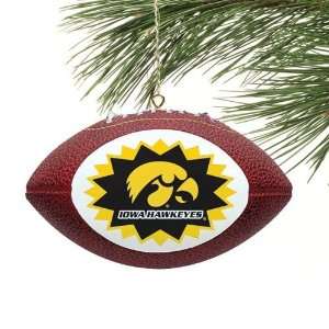 Iowa Hawkeyes Mini Replica Football Ornament  Sports 