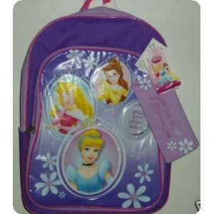  Disney Princess Backpack with Bonus Zipper Pouch Toys 